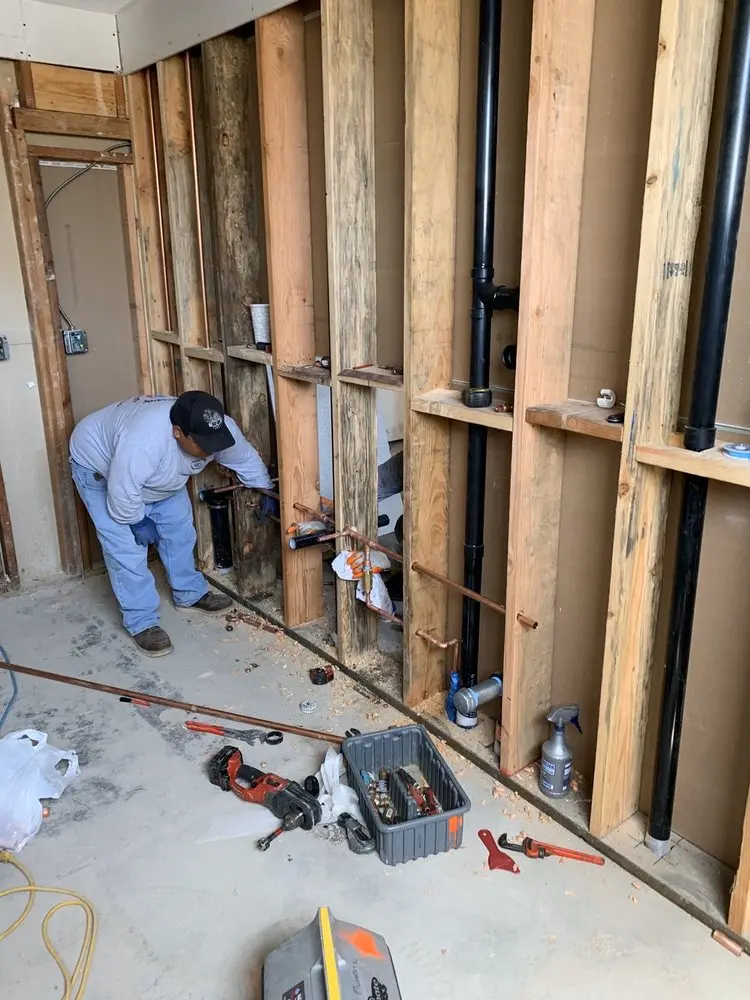 Commercial rough-in plumbing for Gas Line Repair in Elwood Park